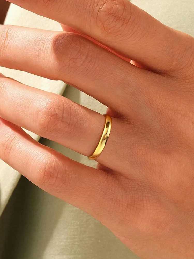 925 Sterling Silver Zircon 3mm Circular Aperture Fashionable Ring For Women Engagement Wedding Luxury High Quality Fine Jewelry XJ250707