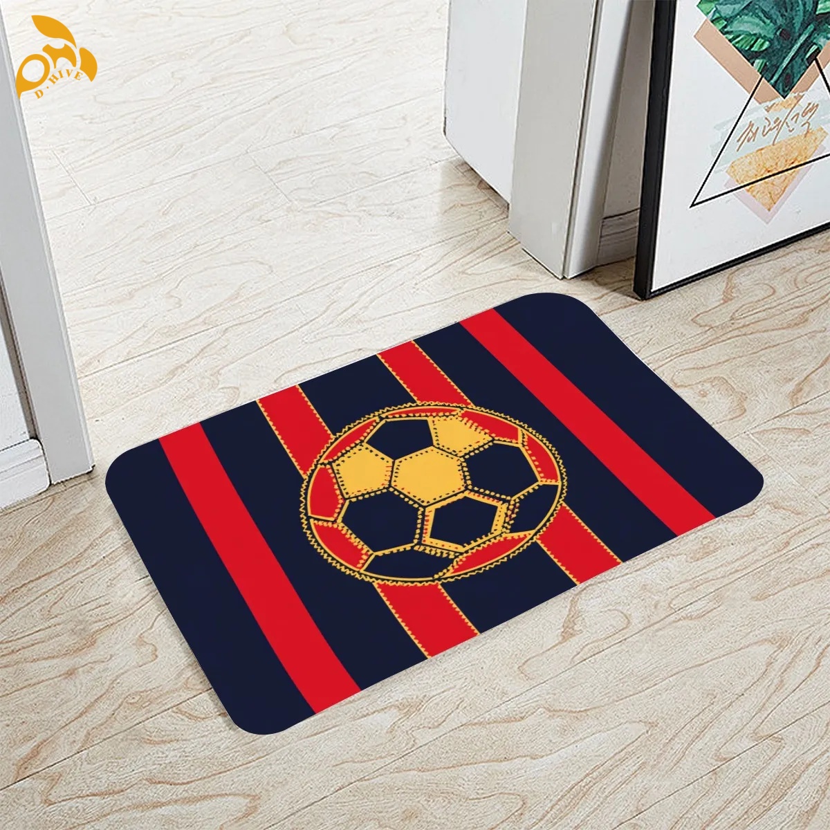 Free shipping customized definition Flannel Anti-Slip Floor Mat Carpets For the USA Durable soft Prevent slipping