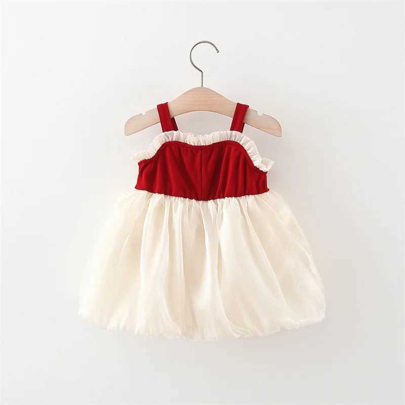 Sweet Children Dress Summer Sleeveless Skin-Friendly Baby Girl Cotton Clothing Fashion Bow Toddler Dresses 0-3 Years Infant Kid Wear R250707