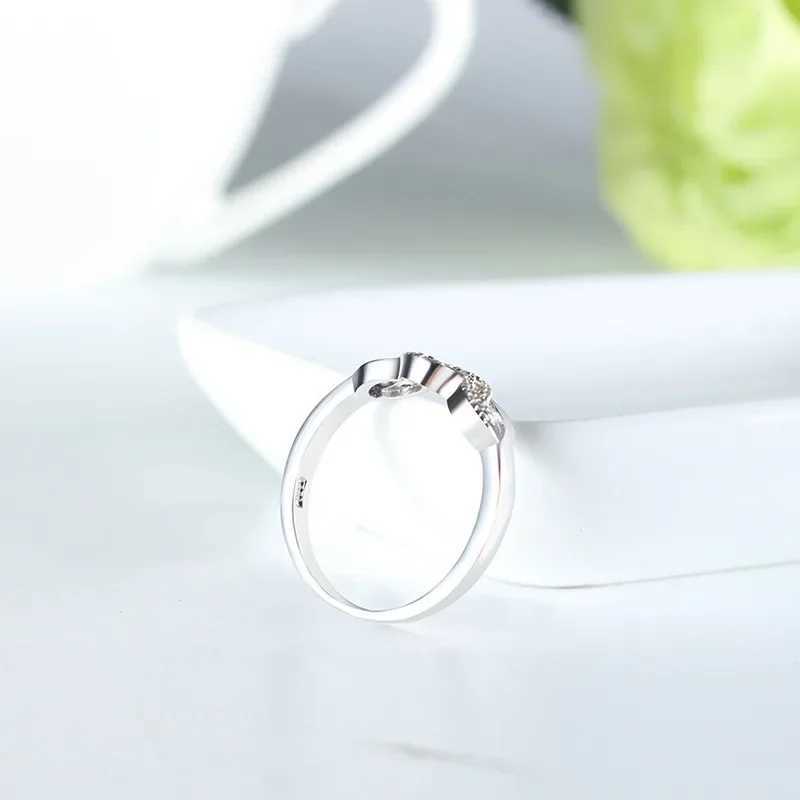 New Infinity Ring 925 Sterling Silver Eternity Ring Charms Best Friend Gift Endless Love Symbol Silver Rings for Women Jewelry XJ250707