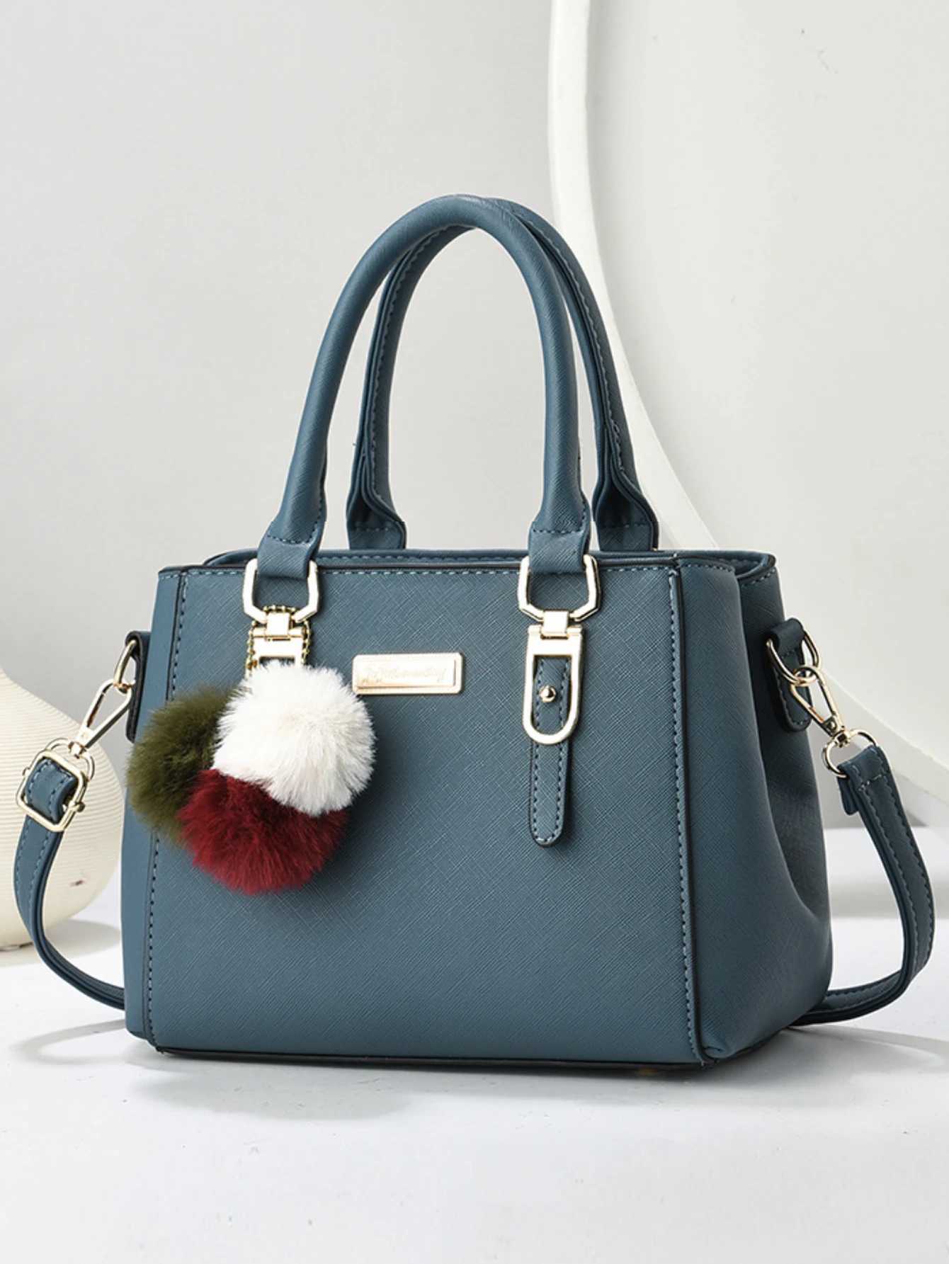 able and simple hand-held small square bag versatile casual crossbody bag handbag