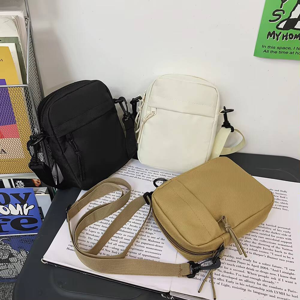 New Oxford Womens Crossbody Small Shoulder Handbags for Men Korean Solid Color Students Phone Mini Messenger Bags ddmynov