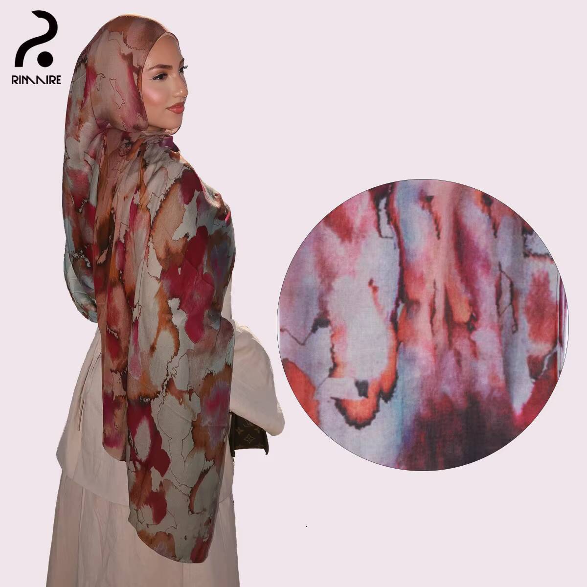 Muslim Chiffon Printed Hijabs 2025 Newest Soft Breathable Turban Islamic Ladies Headscarves Shawl Wraps Gift Wholesale ddmythur