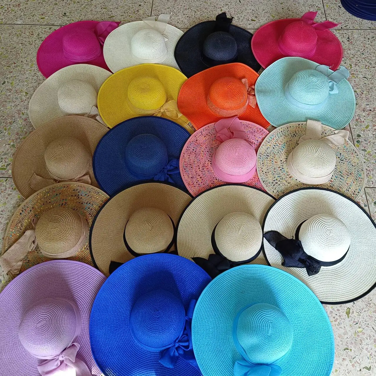 Beach Foldable Straw Hat UV Protection Sun Large Brim Outdoor Travel Holiday sun hat for women 250707