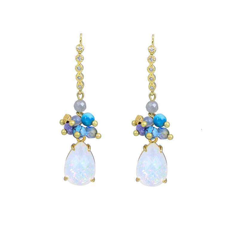 Bohemian Teardrop Opal High-end Premium Earrings Gift