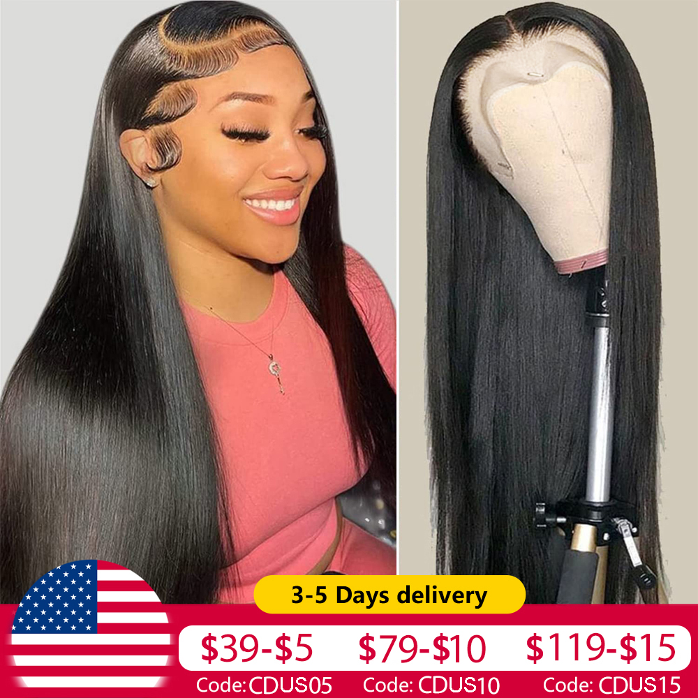HD Lace Frontal Wig 28 30 inch Bone Straight Synthetic Human Hair Wigs 220% 13x4/6 Lace Front Wigs 5x5 Human Hair Lace Closure Wigs