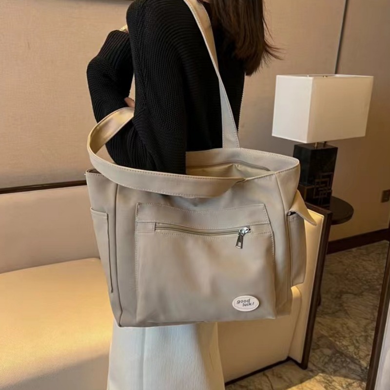 Women's Fashion Shoulder Bag Class Large Capacity Student Tote Bag New Canvas Commuter Handbag Carrying Bags cabas eco bag