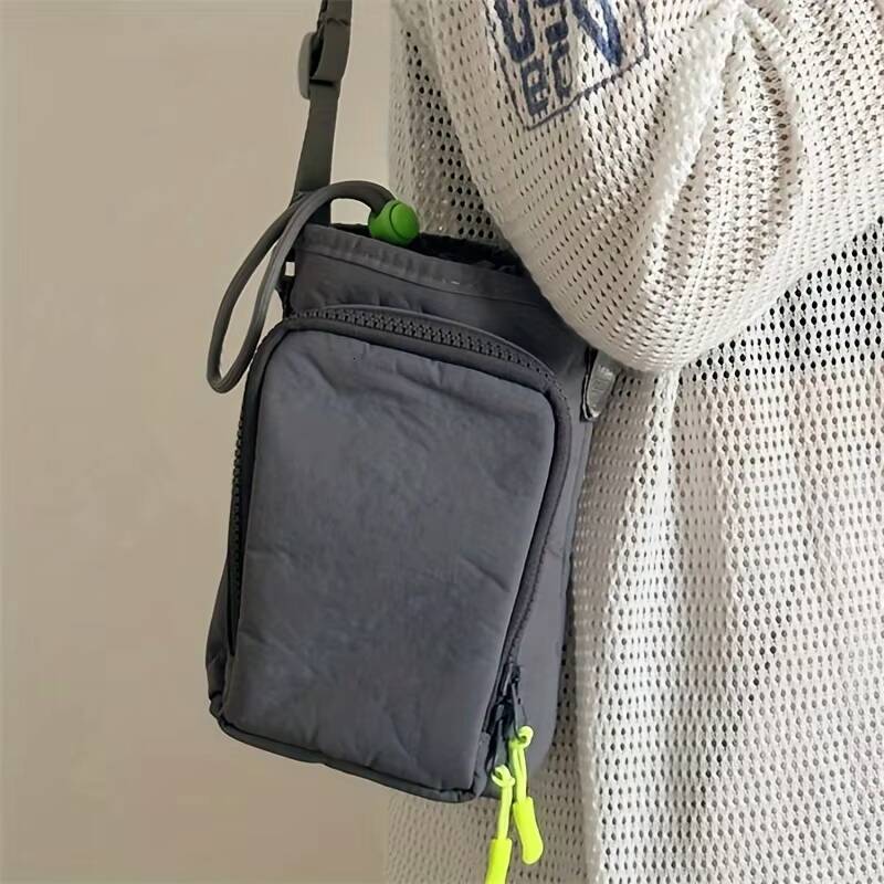 Mobile Phone New Crossbody Shoulder Water Bottle Waterproof Yoga Running Sports Outdoor Portable Bag ddmynov