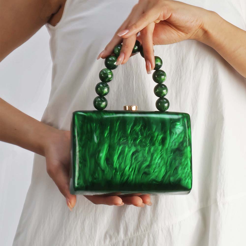 European and American cross border new trend acrylic trend handbag fashionable and personalized shoulder bag designer bag crossbody bag