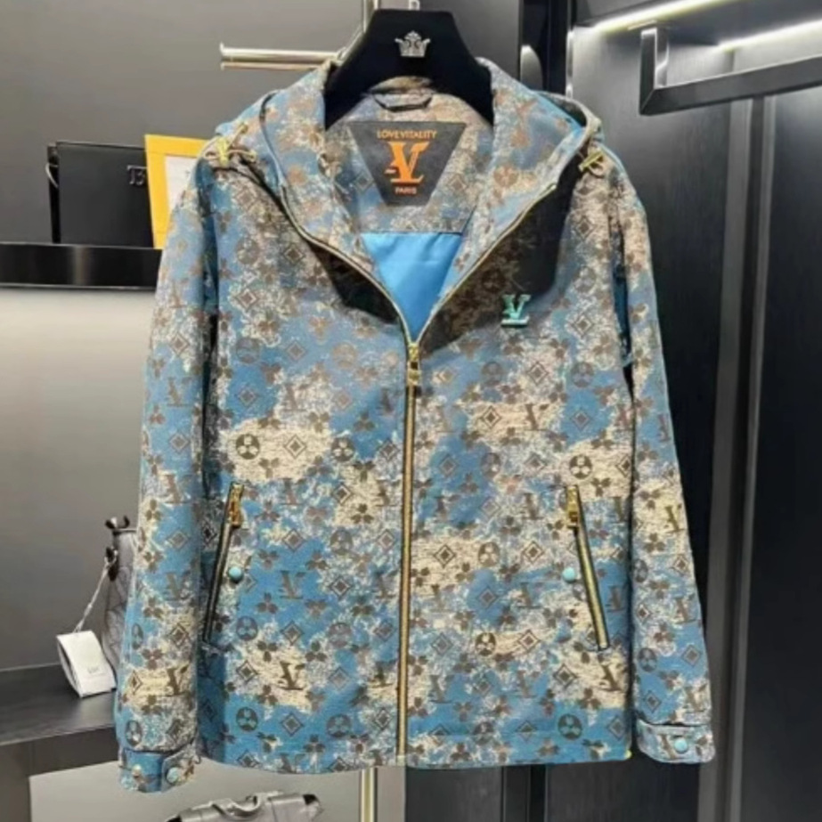 Free shipping Hooded jacket designers fashionable couple style loose and versatile trendy and casual temperament new