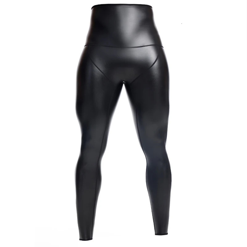 CHENYE Fitness Jogging Workout Pants Men Casual Paty Running Man Highwaisted Stretch Leather GYM Sport Trousers 250704