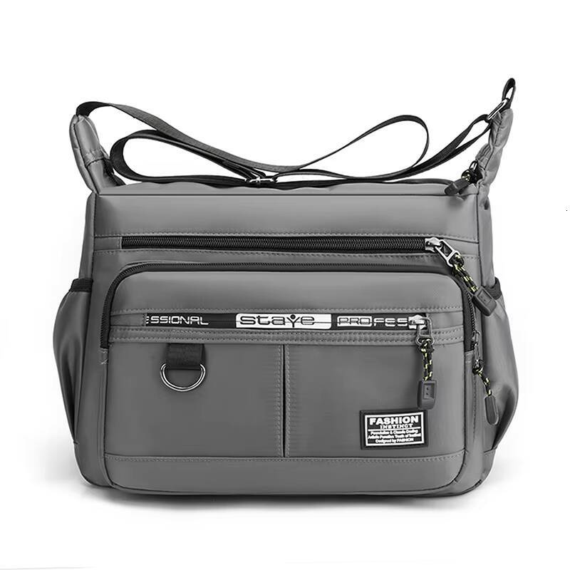 Mens Messenger Bag Crossbody Shoulder Bags Men Small Sling Pack For Work Waterproof Oxford Packs Satchel Purse ddmynov