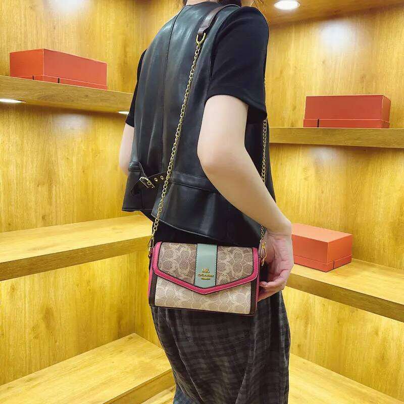 Designer bag 99 designer leather chain crossbody women's main shoulder bag messenger purse retro handbag