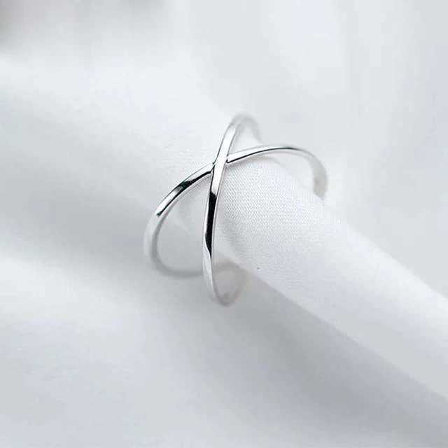 925 Sterling Silver Vintage Cross Rings for Women Wedding Trendy Jewelry Large Adjustable Antique Rings Anillos XJ250707