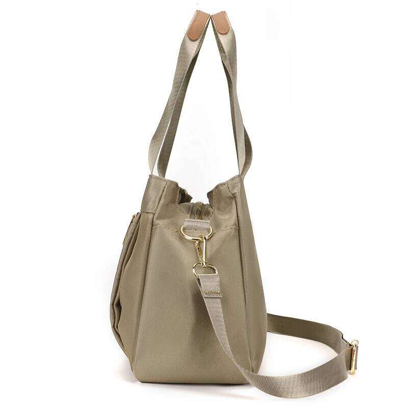 Women's Shoulder High Quality Top-Handle Female Travel Bags Largesenger Bag Nylon Waterproof Lady Purse Sac A Main