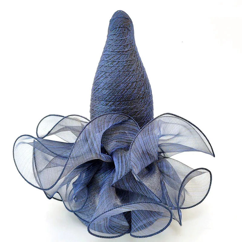Summer Hats For Women Organza Flower Mesh Sunshade Hat Vacation Beach Wide Brimmed Sun Protection Sombreros De Mujer 250707