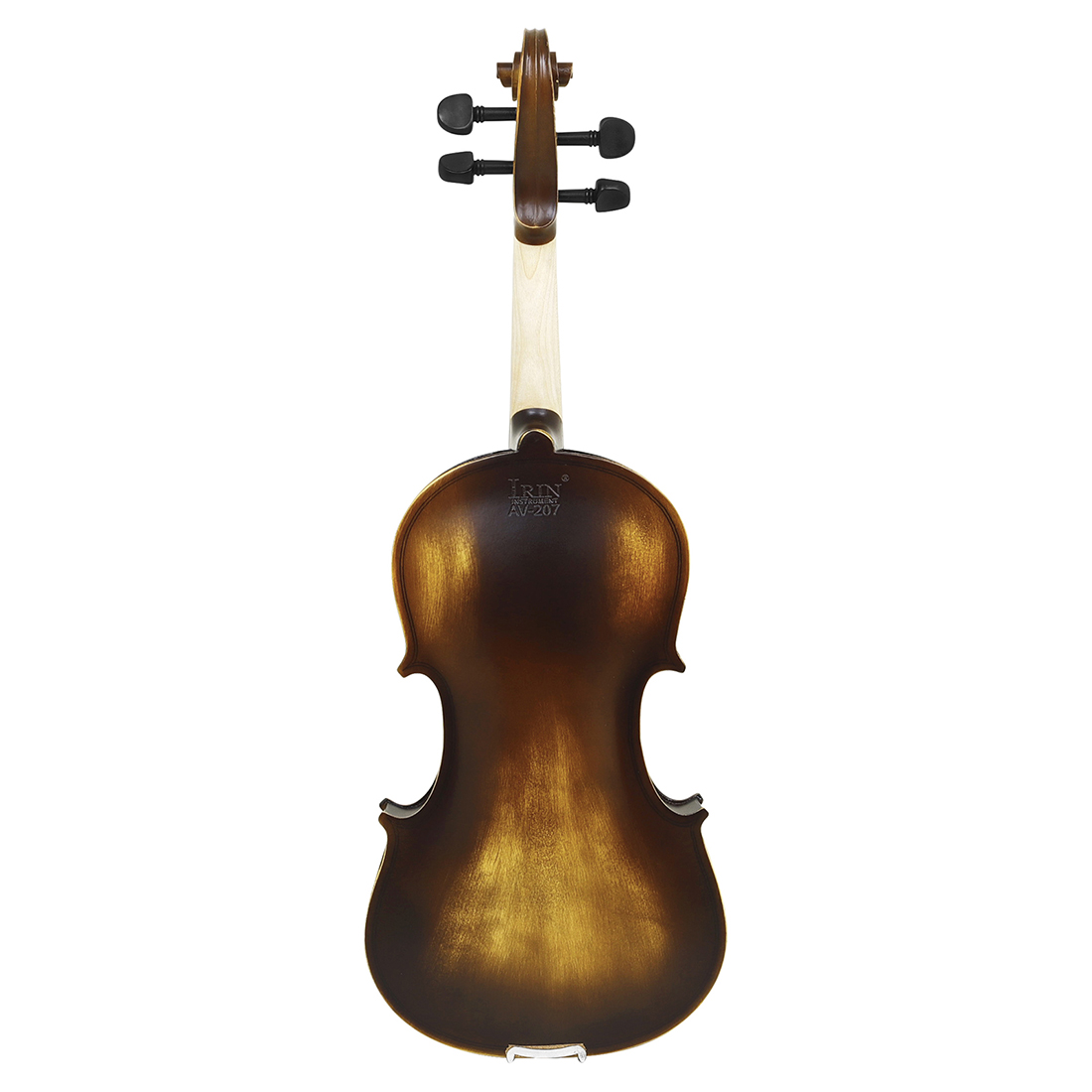 Hot Wholesale matte AV-207 Violin Cheap Prices Handmade Basswood Body Accessories 4/4 Solid Wood Material Violin With Case