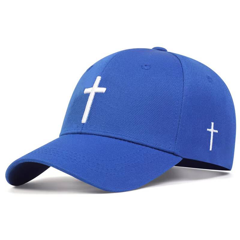 Unisex Cross embroidery Baseball Cap adjustable Golf Hat Cotton Snapback Caps Casquette Casual Hip Hop Dad Hats ddmythur