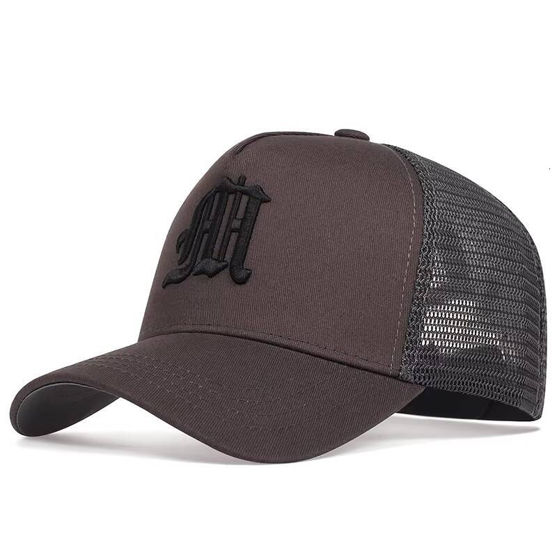 Unisex Gothic Letter Embroidery Baseball Net Caps Spring and Summer Outdoor Adjustable Casual Hats Sunscreen Hat ddmythur