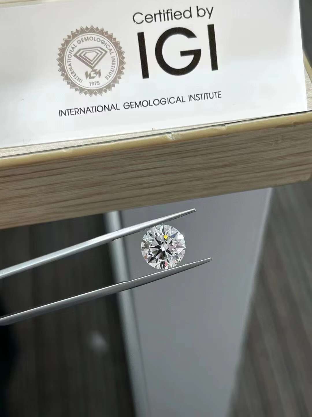 0.5ct-3ct IGI Certificate VVS2 Lab Grown Diamond | CVD/HPHT DEF Color VVS Round Shape Lab Cultivated Diamonds