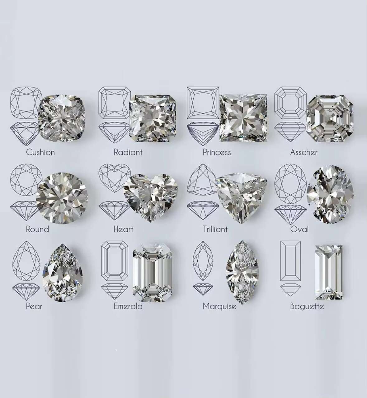 Wholesale Bulk Lab Grown IGI Radiant Marquise Cut White 1ct D E F VS2 Purity Loose Rectangle Precious Real Diamond for Jewelry