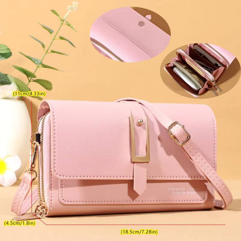 Roulens Small Crossbody Shoulder Bag For Women,Cellphone Bags Card Holder Wallet Purse And Handbags ddmynov