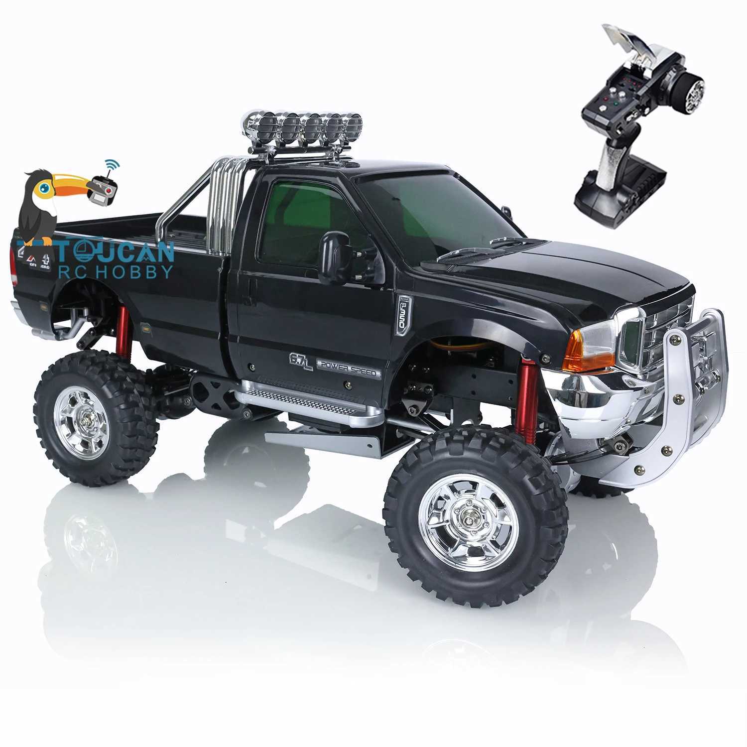 US Stock 1/10 HG P410 RC Pickup Truck 4*4 Rally Racing Crawler Car Model 2.4G Radio Motor ESC Outdoor Toy Model Gifts TH16939 Z250707
