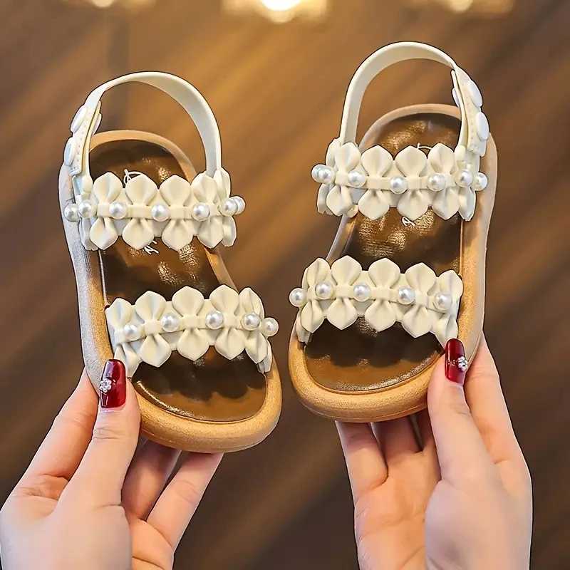 30% OFF Trendy Cute Solid Color Open Toe Sandals for Girls Breathable Lightweight Sandals for All Seasons R250707