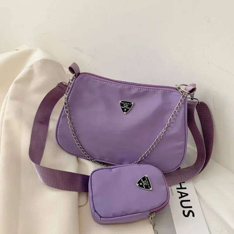 Nylon Crossbody For Women Fashion Portable Casual Underarm Students Cross Body Bag