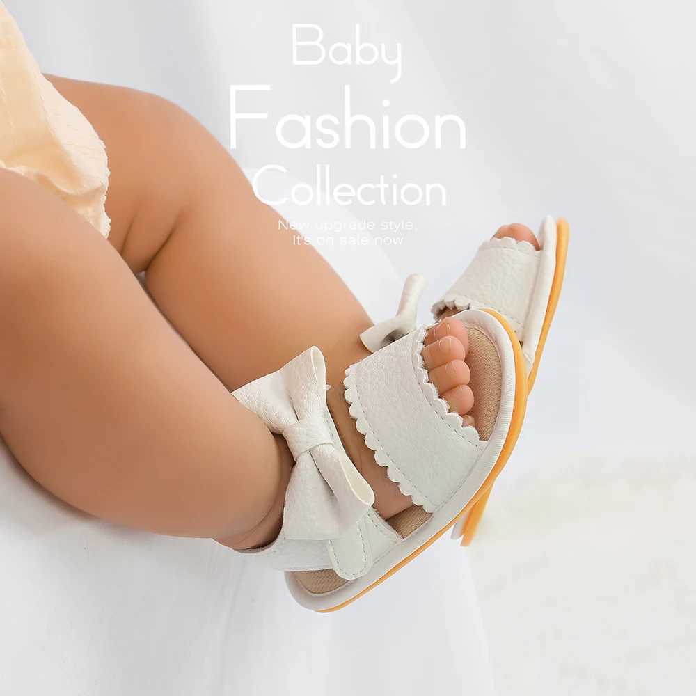 Newborn Infant Baby Boy Girls Shoes Summer Sandals Casual Soft Bottom Non-Slip Breathable Baby Shoes R250707
