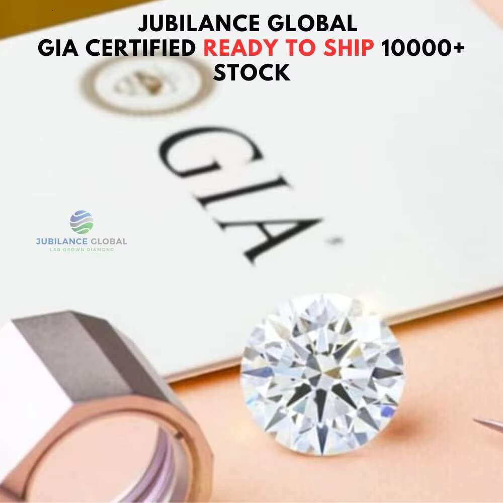 Wholesale Lab Grown Diamond IGI 0.01-2 Carat White Real Loose HPHT Diamond Synthetic Cvd Diamond