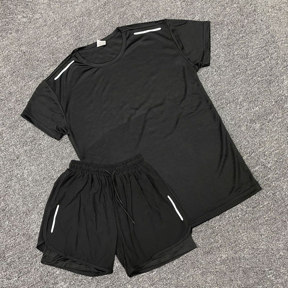 designer shorts and basketball jersey football tracksuit quick dry t shirt Shorts 2 piece women breathable mens joggers veste running summer set