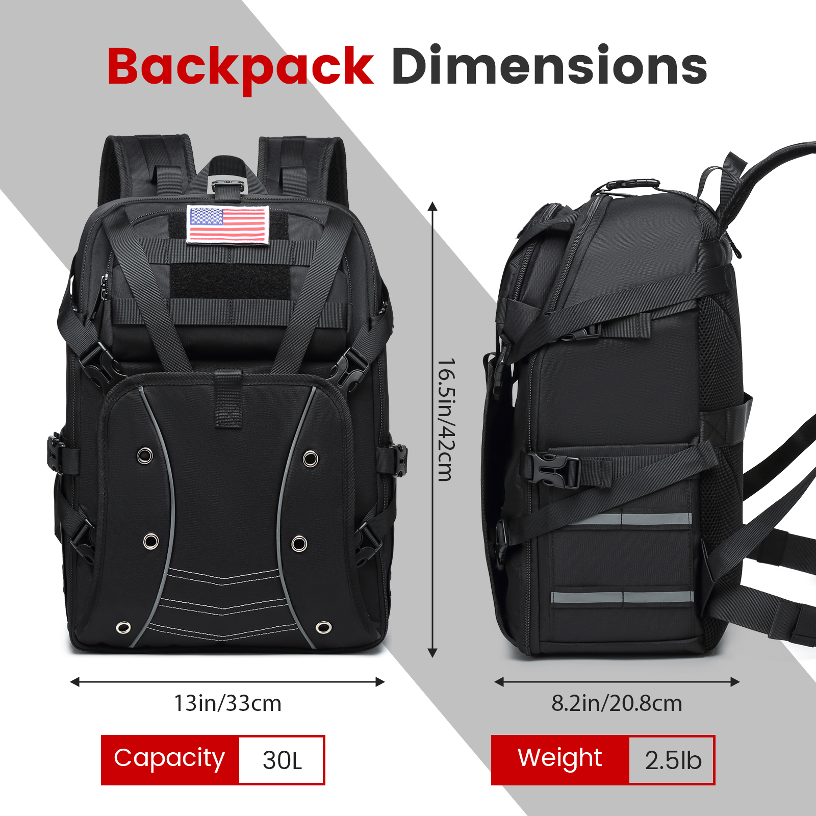 Motorcycle Backpack Helmet Bags, Large Capacity Waterproof Helmet Backpack for Men, Motorcycle Accessories Storage Cycling Bag
