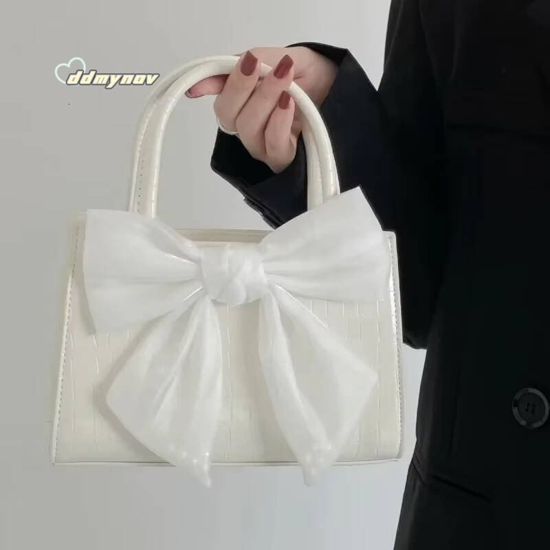 Fashion Womens Clutch Purse Handbags Summer Pink Bowknot Female Underarm Bags Sweet Girls Small Square Shoulder Messenger Bag ddmynov