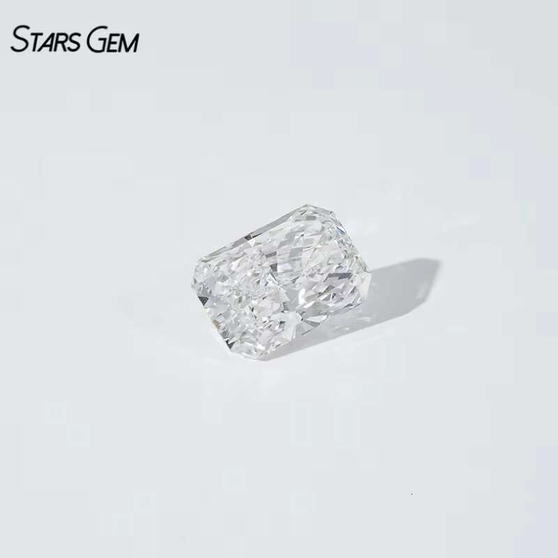 Loose Lab Created Diamond 1.0ct 2.0ct IGI Certificated Radiant Cut Lab Grown Diamond Octagon Shape 1CT HPHT CVD