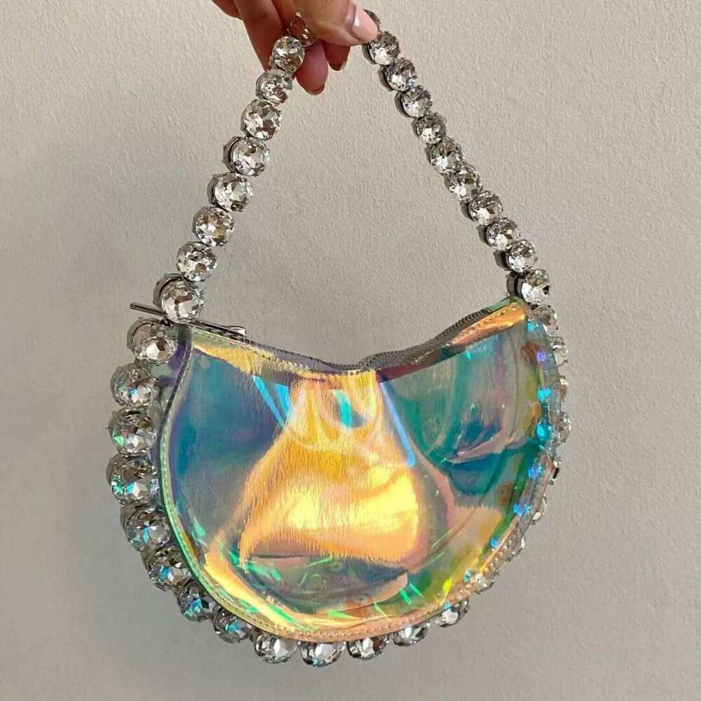 Designer bag 99 Glitter Shiny Water-Drop Evening Crystal Rhinestones Dia Women's Handbag Wedding Party Clutch Purse Shoulder Bag
