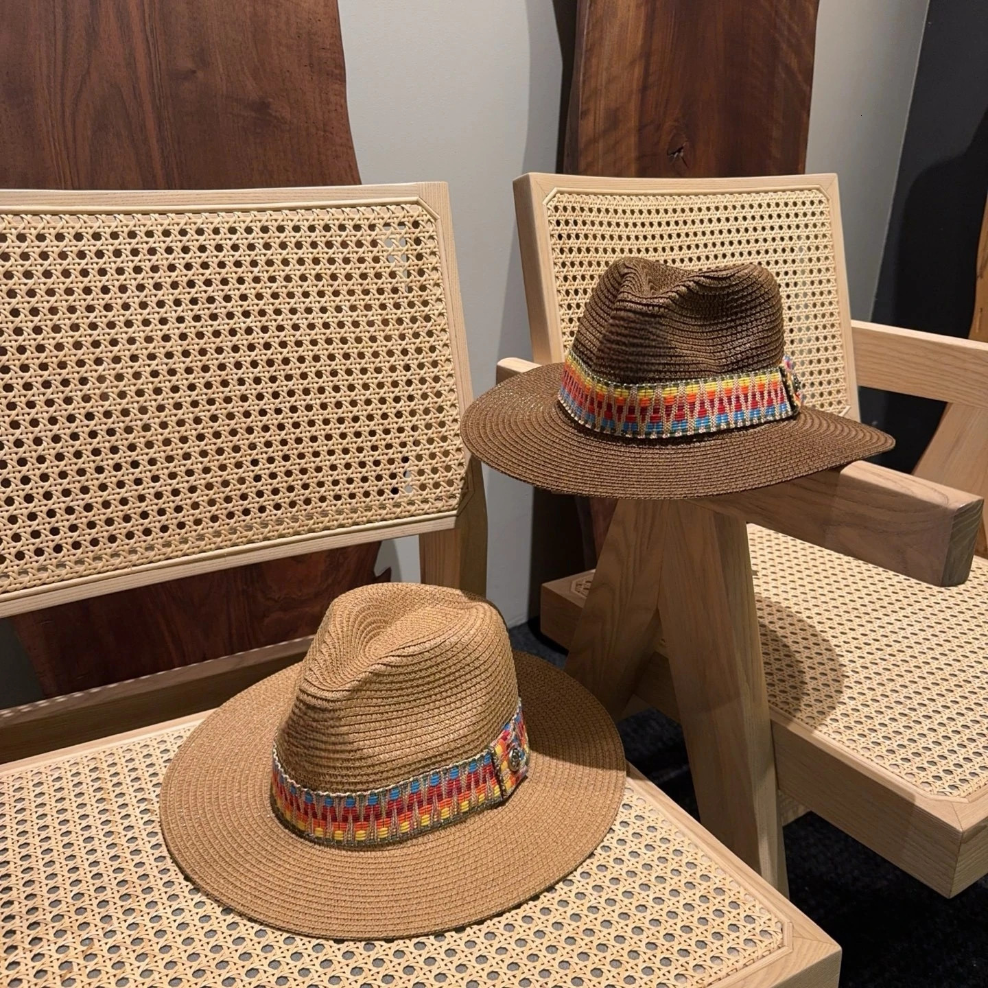Handmade Straw Hat y Top Bucket Jazz Sun Perfect Gift Outdoor Beach Protection Sunshade Hat 250707