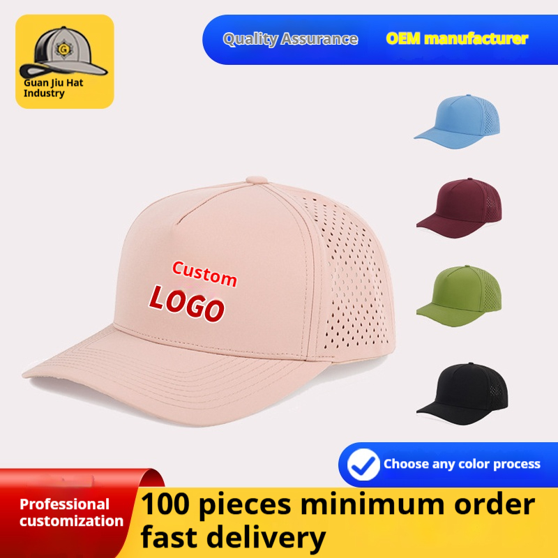5-Panel Waterproof Baseball Cap - Custom Colors, Embroidery & All-Weather Durability, Bulk Deals