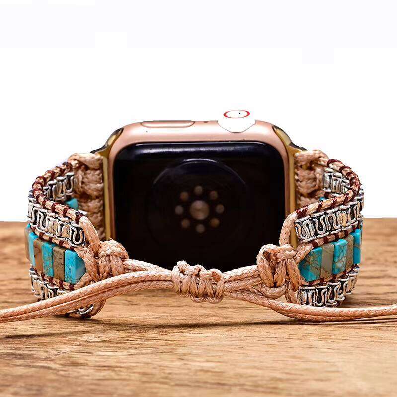 Bohemian Style Single Layer Colorful Apple Watch Bracelet