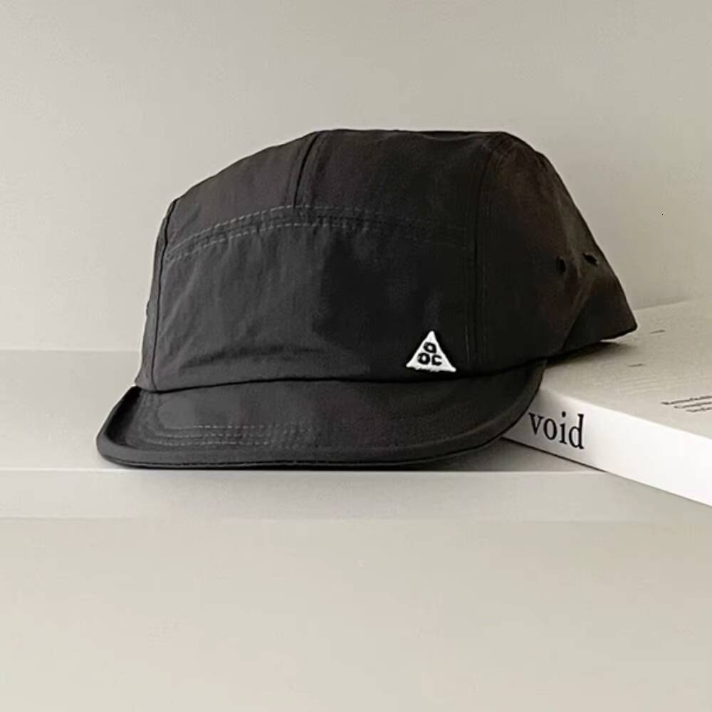 Japanese Retro Quick-drying Short Brim Baseball Caps Unisex Summer Outdoor Sunscreen Casual Versatile 5-flap Tooling Camping Hat ddmythur