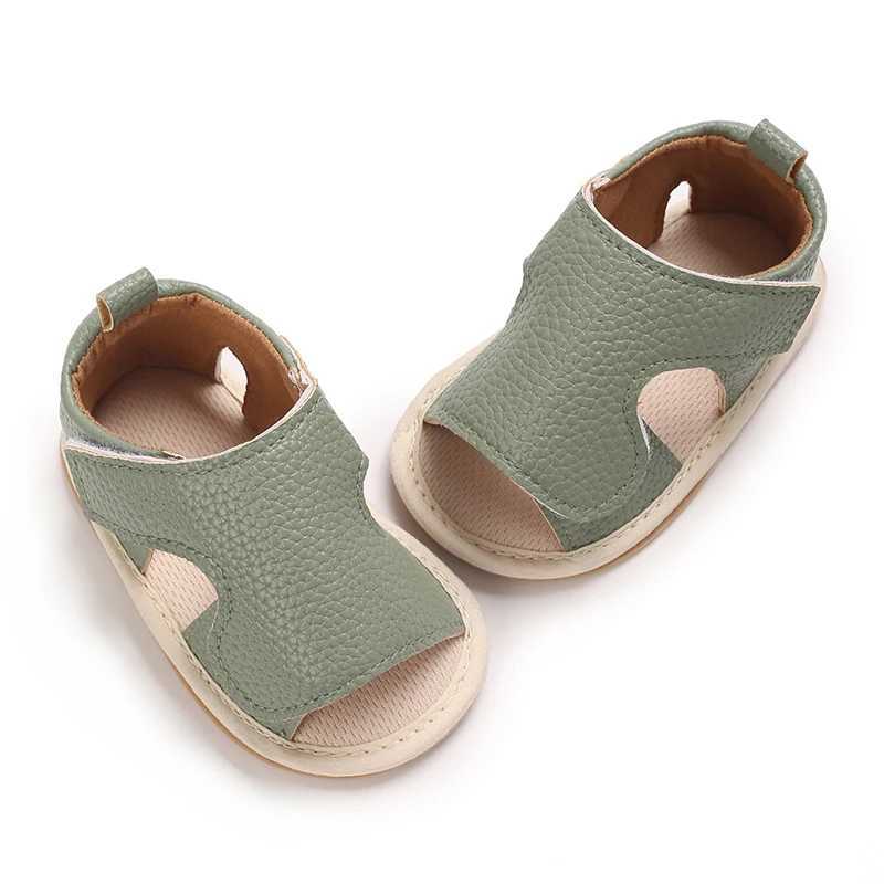Baby Sandals Summer Boys Simple And Fashionable Casual Shoes Non-Slip Rubber Soled Walking Shoes R250707