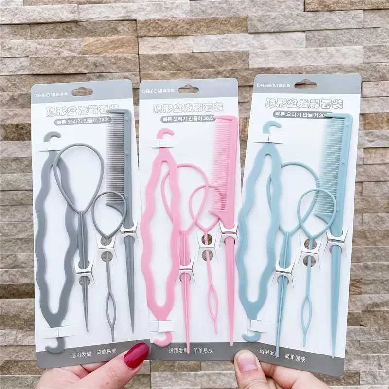 New Magic Hair Styling Tools DIY Hair Braiding Braider Accessories Twist Bun Barrettes Hair Clips for Women Hairdressing Y250707