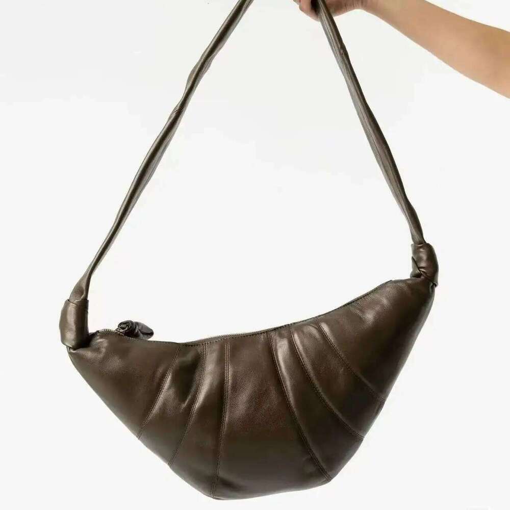 Lamb Croissant Designer Crossbody Shoulder Bag Women's Fashion Multi-Functional Brand 2025 New
