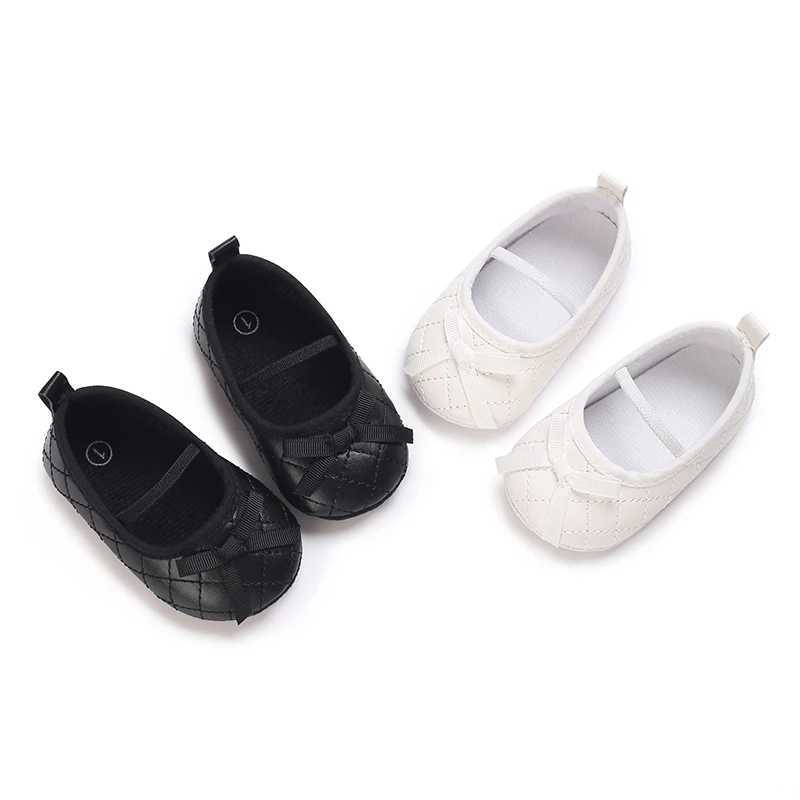 Girls Mary Jane Flats with Bow Detail Soft Non-Slip Sole Casual Princess Shoes for Spring/Autumn R250707