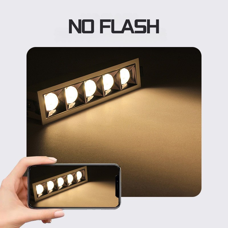 LED Concealed Grille Light for Living Room & Bedroom - Embedded Installation Multiple specifications to choose from 2