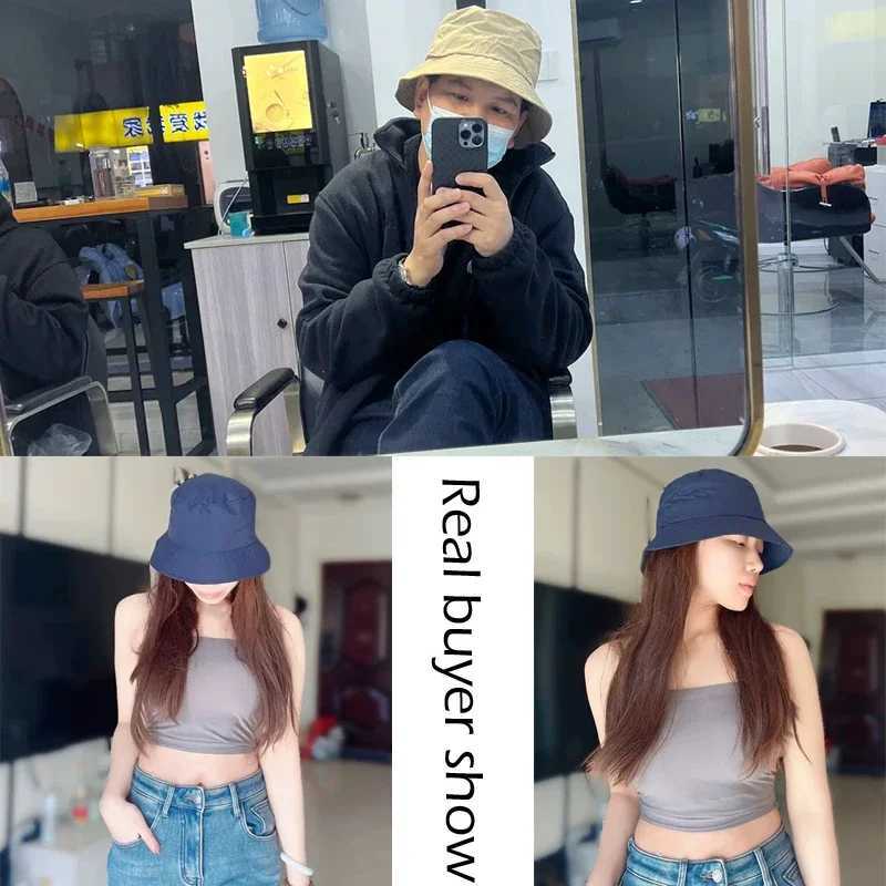 Men Large Size XXL 65cm Bucket Hats Plus Size XL 63cm Sun Hats Women Big Head Waterproof Fisherman Hat Summer Sunscreen Panama Y250707