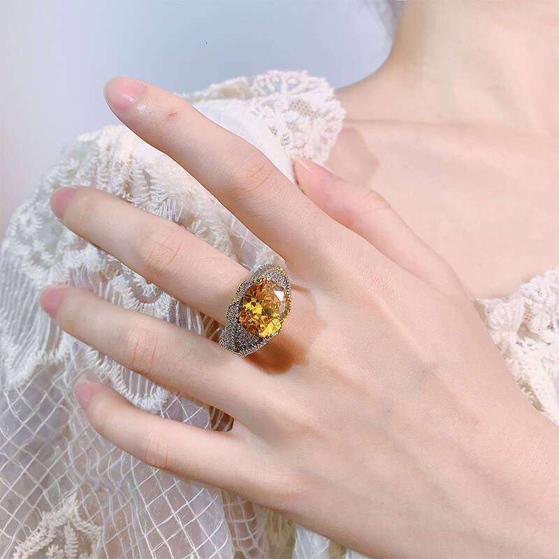 Autumn Winter New Fashionable Commuter Style Colorful Open Ring For Women 6D8