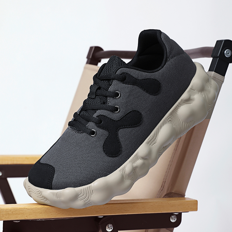 Painted travel shoes, ugly-cute shoes, bubble shoes, fashionable height-increasing thick-soled dad shoes