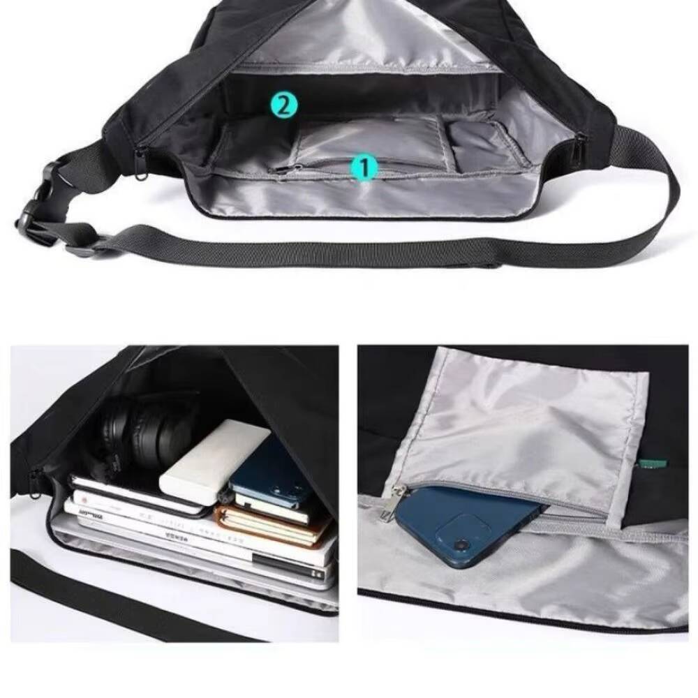 Fashion Oxford Messenger Laptop Waterproof Shoulder All-match Casual Tool Travel Gym Single Bag for Male ddmynov