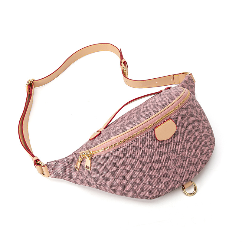 Lacel Urwebin 2025 New Street Trend Unisex Waist Casual Chest Crossbody Single Shoulder Dumpling Bag